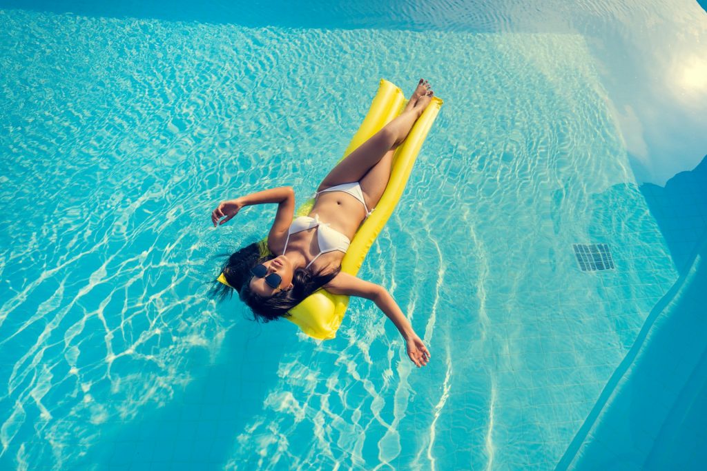 heated pool